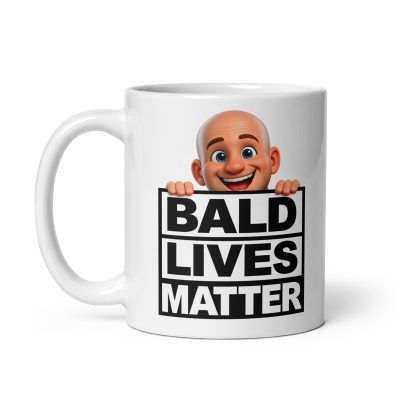 Bald Lives Matter Mug Funny Gift For Bald Men