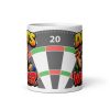 Darts Wanker Mug Funny Rude Gift Mug For Darts Players