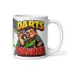 Darts Wanker Mug Funny Rude Gift Mug For Darts Players