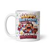 Funny Rude Happy Birthday Mug For West Ham Fans