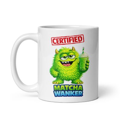 Matcha Wanker Mug Funny Rude Gift Mug For Matcha Drinkers