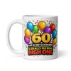 Rude 60th Birthday Mug Age Is A Fucking Big Number