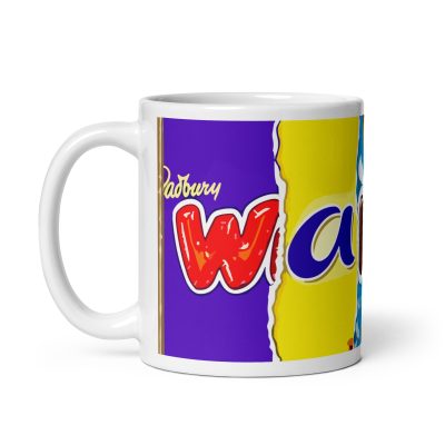 Rude Chocolate Wrapper Mug For Wankers