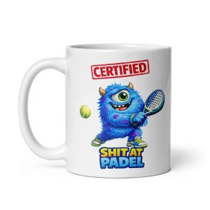 Shit At Padel Mug Gift For Shit Padel Players