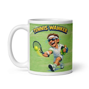 Tennis Wanker Mug Funny Rude Gift For Tennis Players