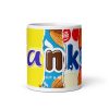 Rude Chocolate Wrapper Mug For Wankers