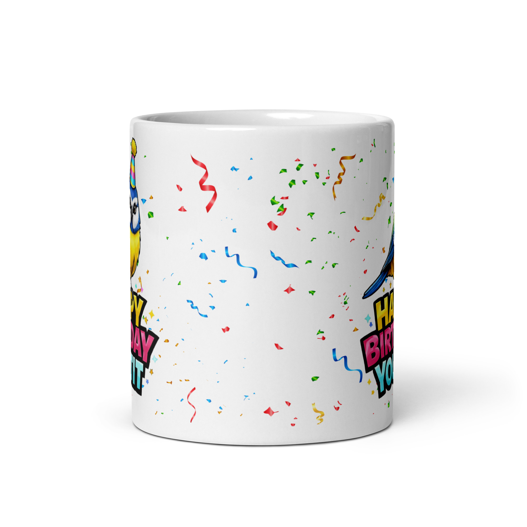 Happy Birthday You Tit – Funny Rude Gift Mug