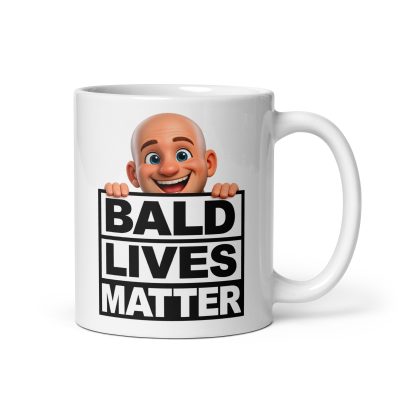 Bald Lives Matter Mug Funny Gift For Bald Men