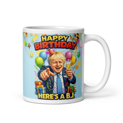 Birthday BJ Mug Happy Birthday Here’s A BJ