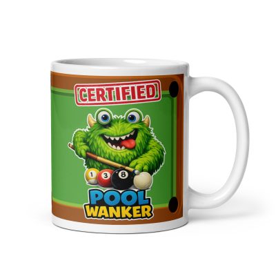 Pool Wanker Mug Funny Rude Gift For Pool Players