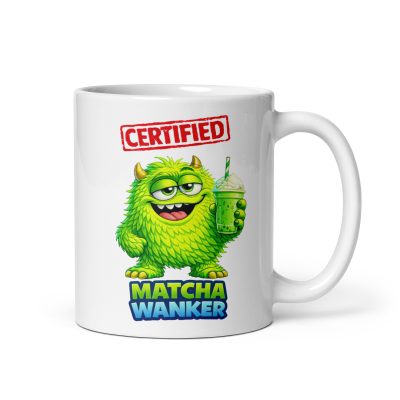 Matcha Wanker Mug Funny Rude Gift Mug For Matcha Drinkers