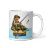 Fishing Wanker Mug Fun Rude Gift Mug For Fishing Mates