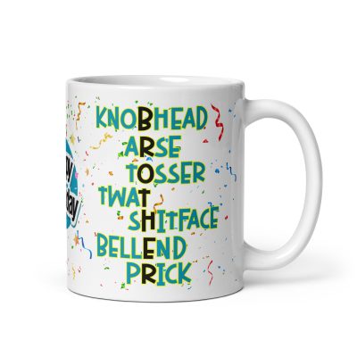 Rude Happy Birthday Brother Mug Cheeky Gift Mug
