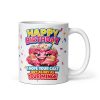 Rude Birthday Mug For Her Funny Dry Minge Mug