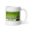 Rude Cunt Rating Mug – Gift For Very Cunty People