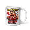 Funny Rude Happy Birthday Mug For Arsenal Fans