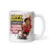 Funny Rude Happy Birthday Mug For Liverpool Fans