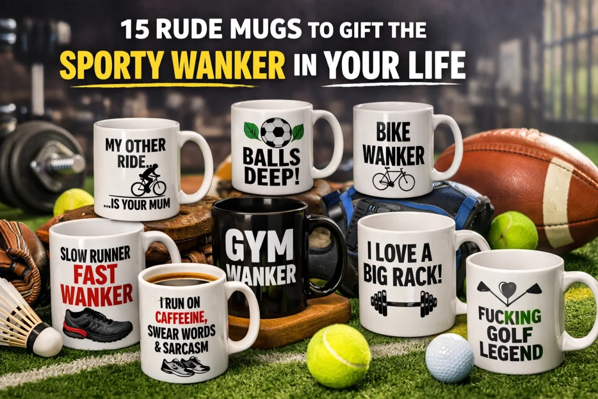15 Rude Mugs For Sporty Wankers