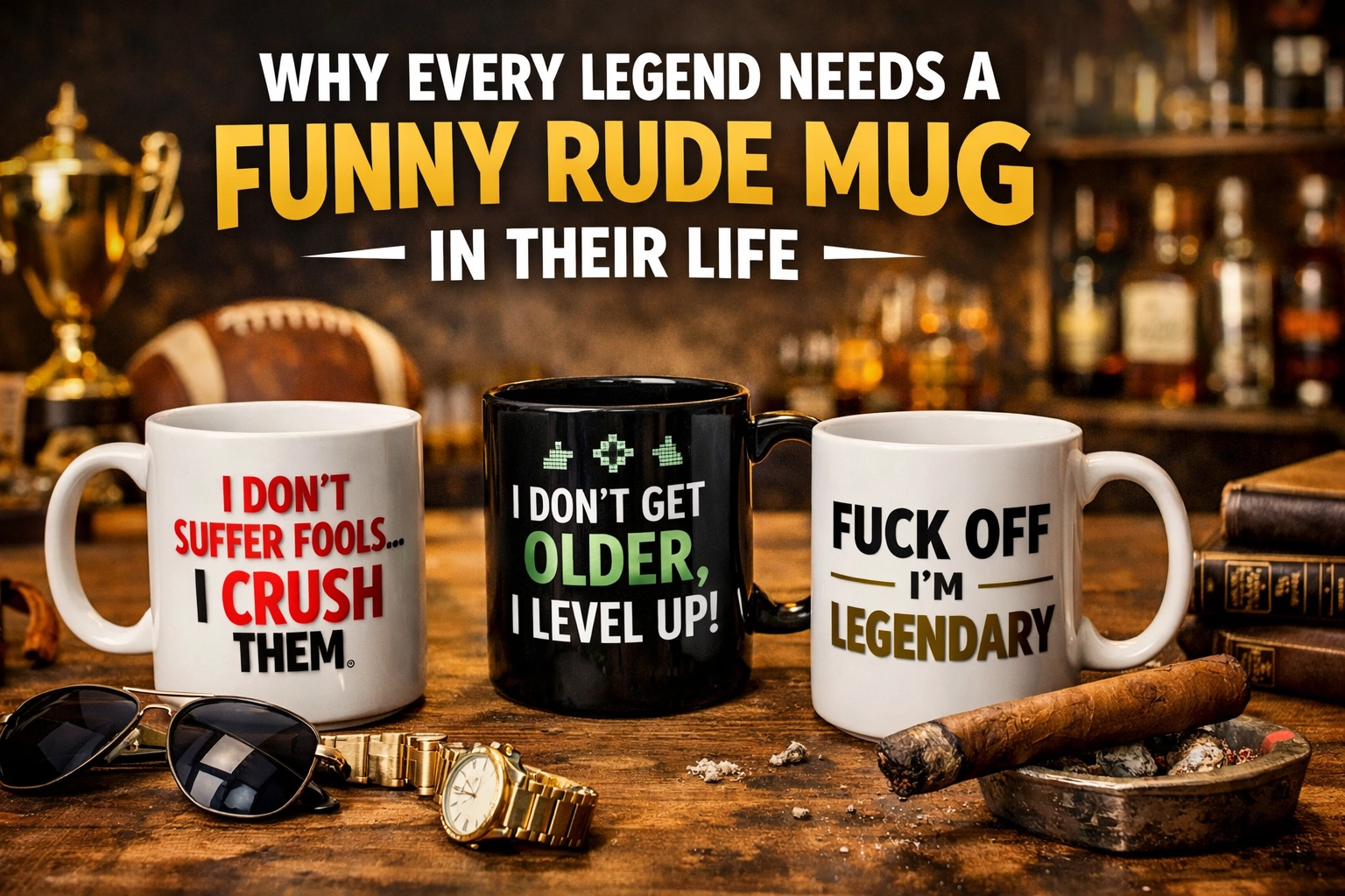 Why Every Legend Needs a Funny Rude Mug in Their Life