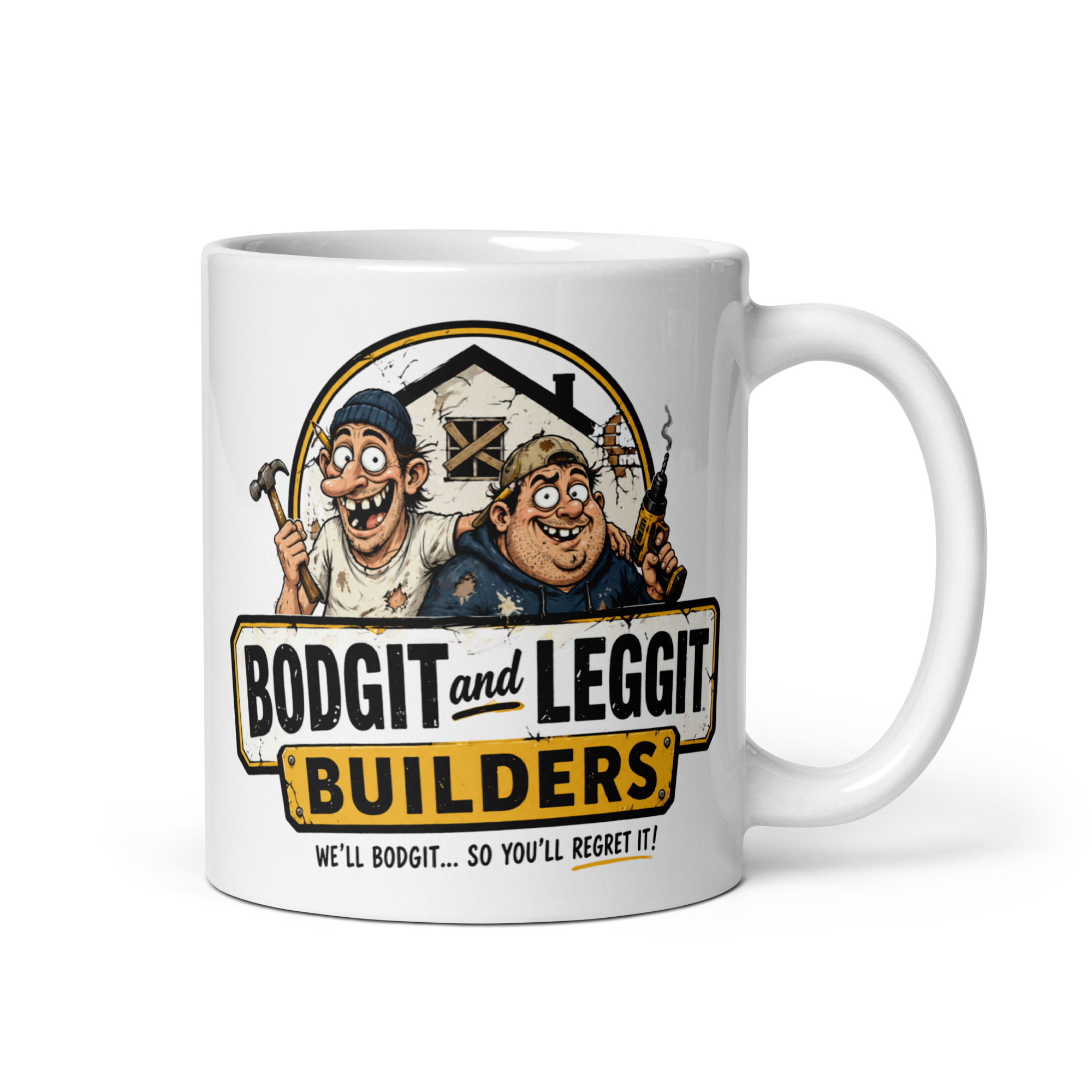 Builders Mugs Bodgit & Leggit Builders Mug