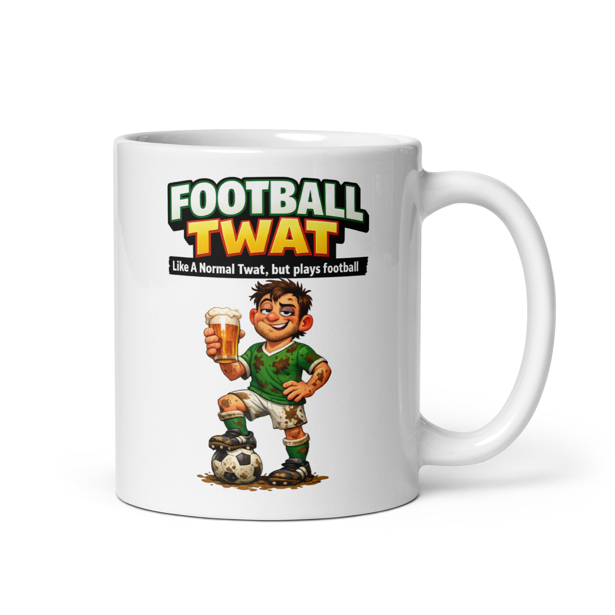 Football Twat Mugs Funny Rude Gift Mug For Football Players