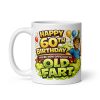 Funny 60th Birthday Mug Now Officially An Old Fart