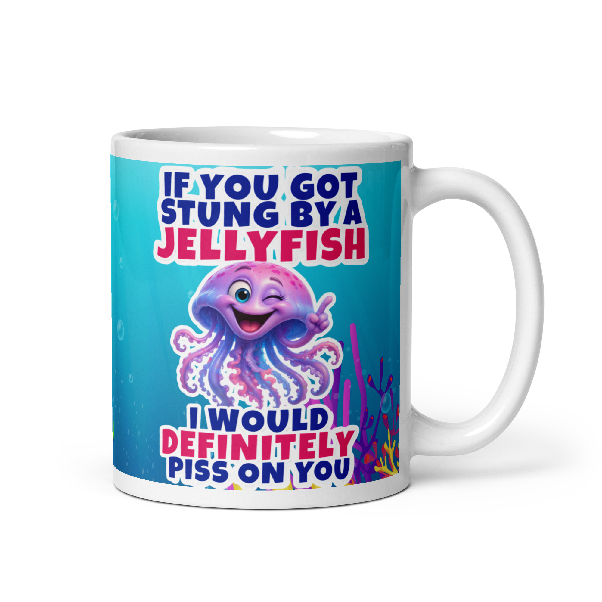 Funny Rude Mugs I Would Piss On You If You Were Stung