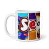 Funny Rude Sexy Bum Chocolate Wrapper Gift Mug