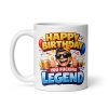 Happy Birthday You Fucking Legend Mug Rude Birthday Mugs