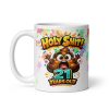 Holy Shit 21 Years Old Mug Funny Rude 21st Birthday Mug