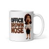 Office Brown Nose Mug Funny Rude Secret Santa For Her