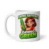 Rude Mug For Her Saving Batteries Going Green Mug