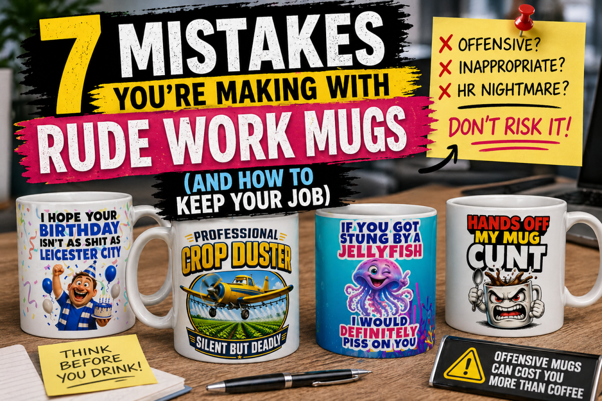 Rude Work Mugs
