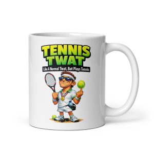 Tennis Twat Mug Funny Gift For Tennis Players