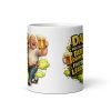 Dad Bald Beer Farting Legend Funny Fathers Day Mug