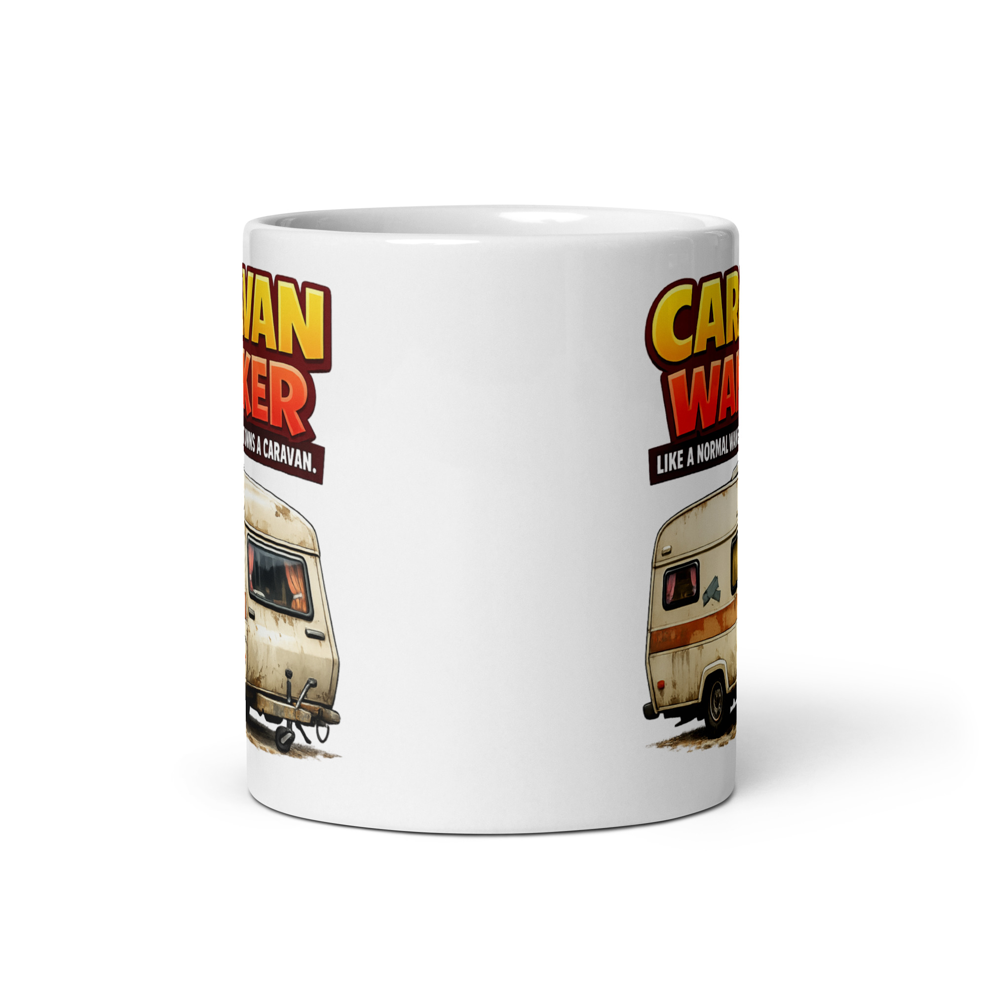 Caravan Wanker Mug Funny Rude Gift Mugs