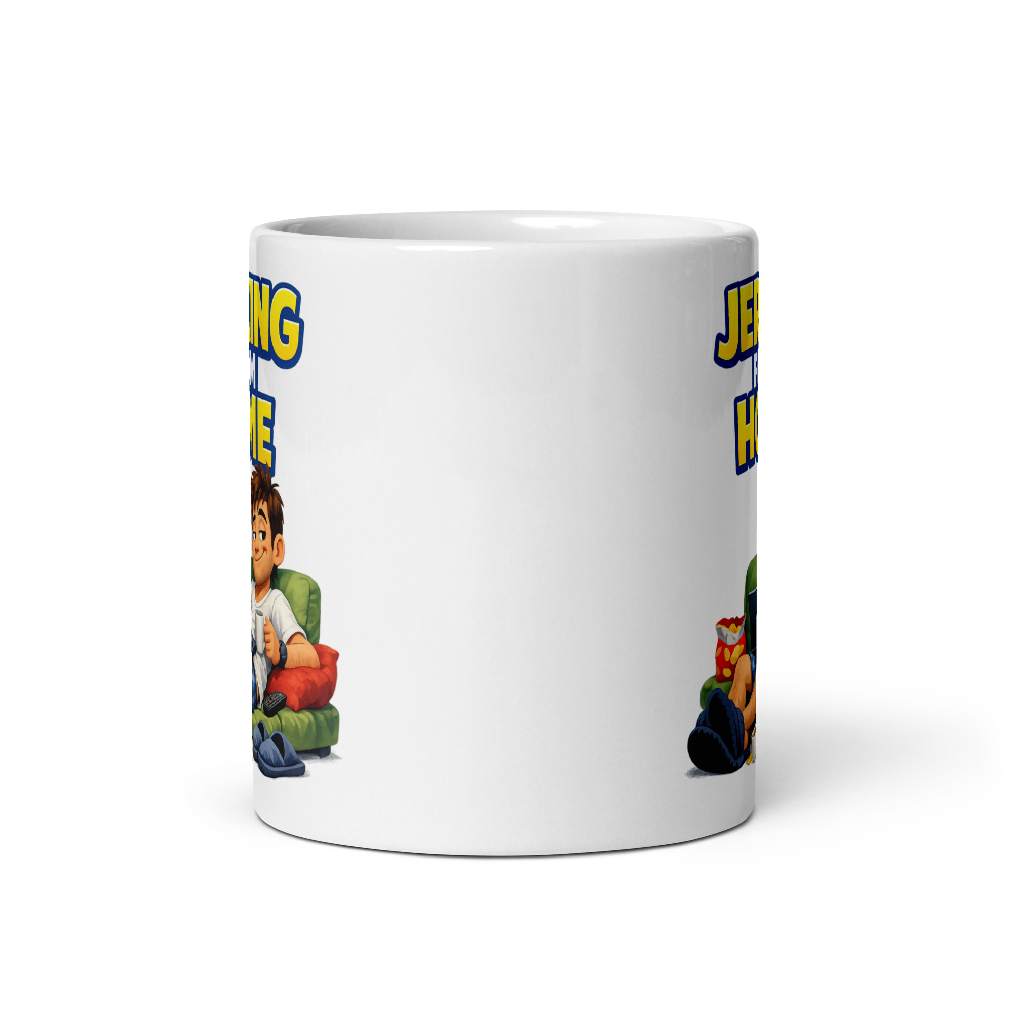 Jerking From Home Mug For Colleagues Who Pretend To Work