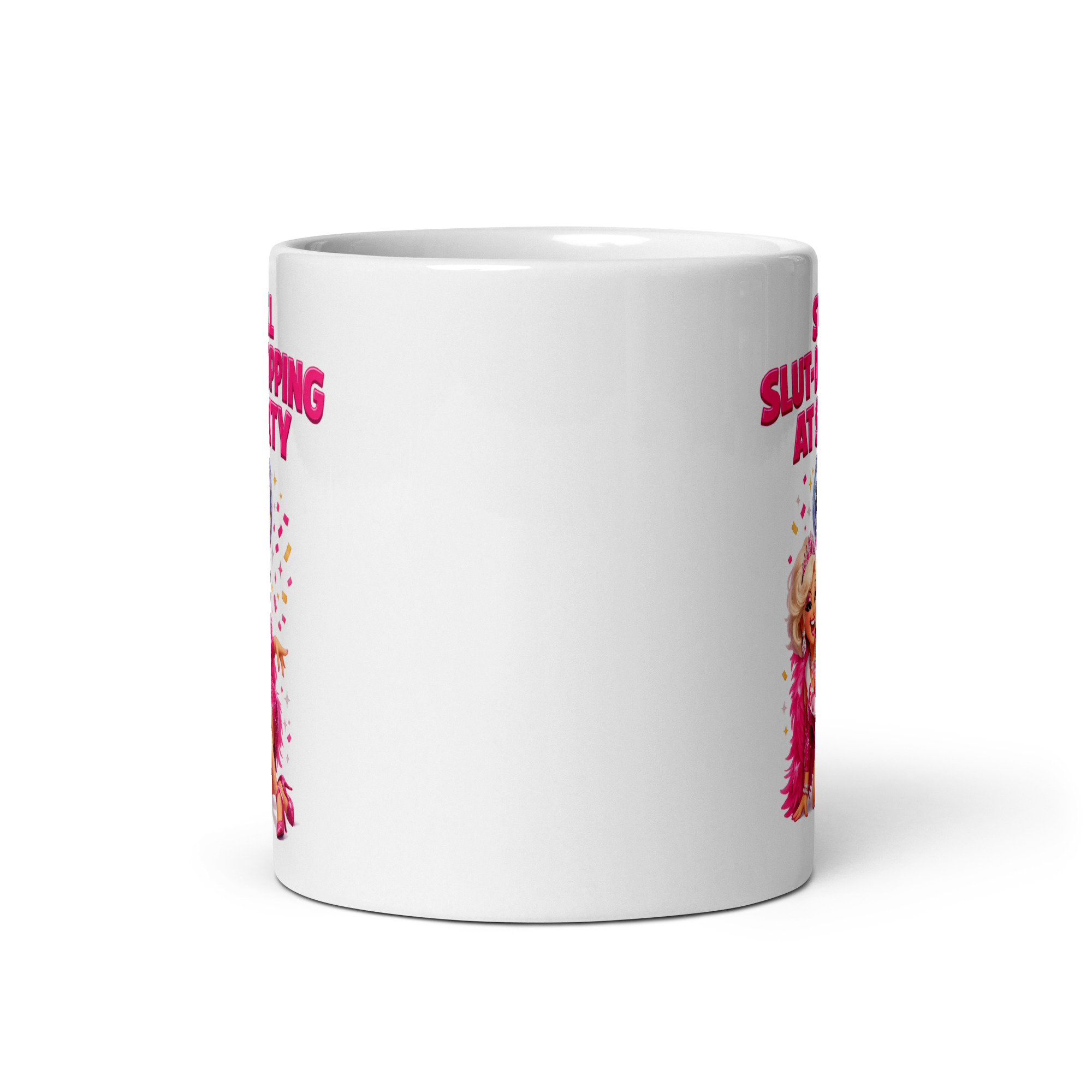 Rude 60th Birthday Mugs For Her Still Slut-Dropping