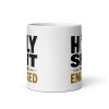 Funny Engagement Mug Gift Holy Shit You Got Engaged