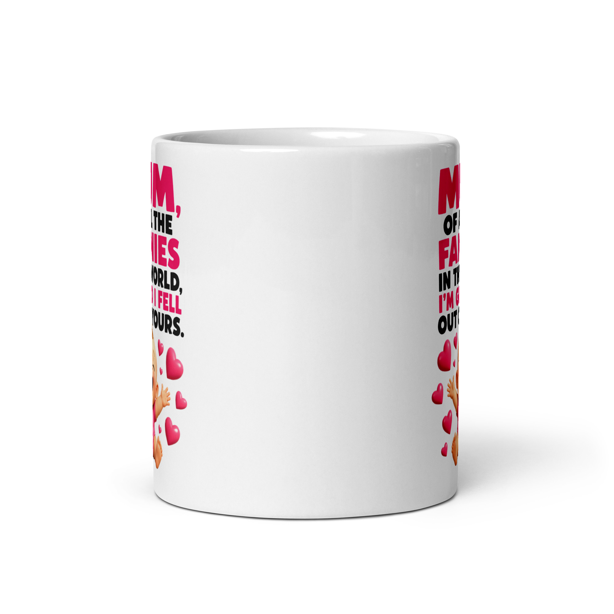 Rude Cheeky Funny Gift Mug For Mums Fanny