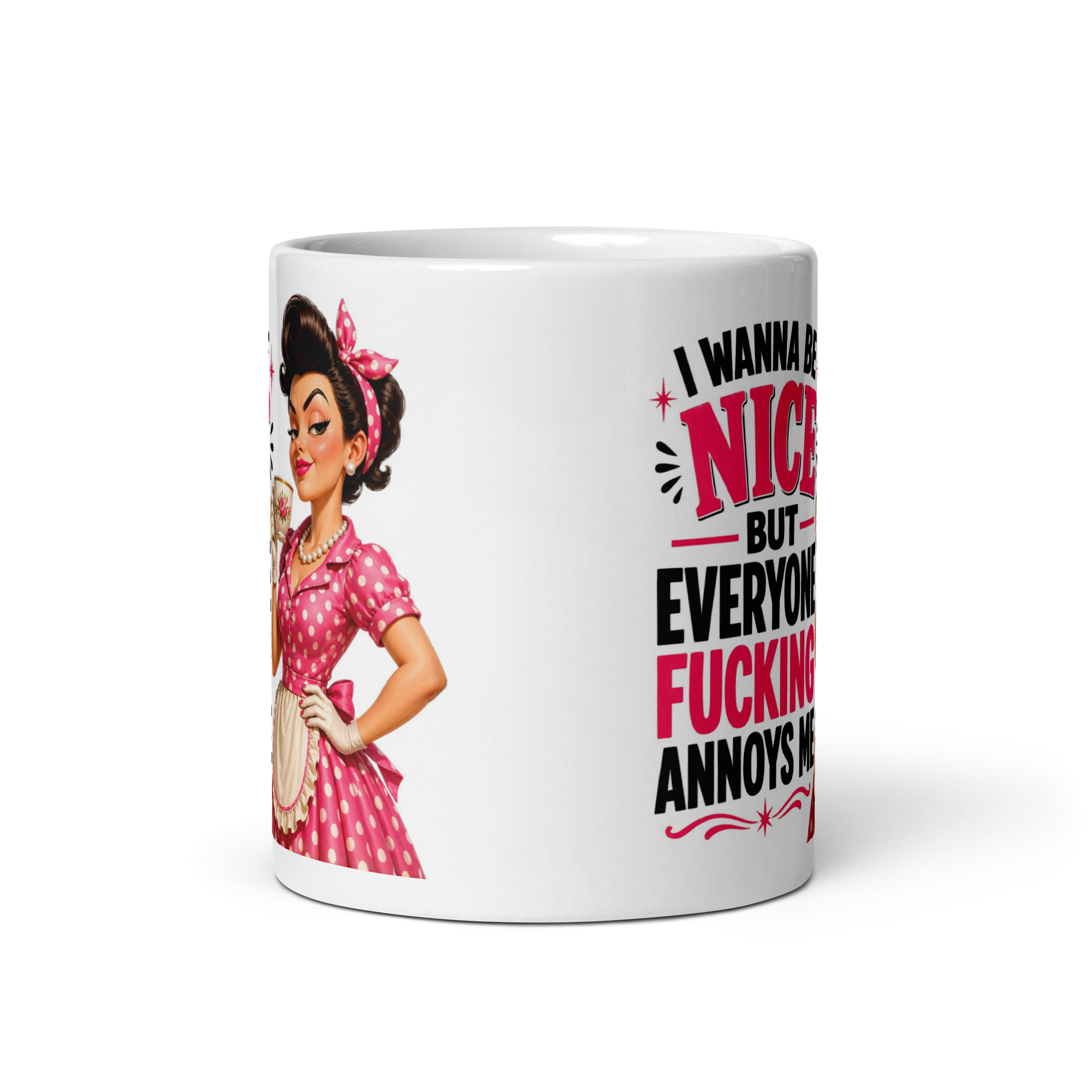 Funny Mugs For Her Everyone Fucking Annoys Me Mug
