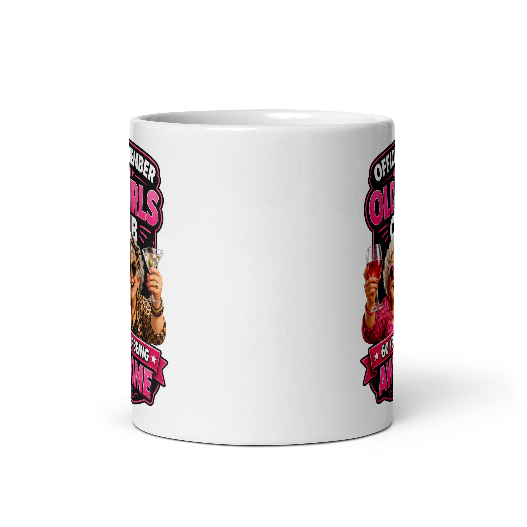 Funny 60th Birthday Mug For Her Old Girls Club Gift Mugs