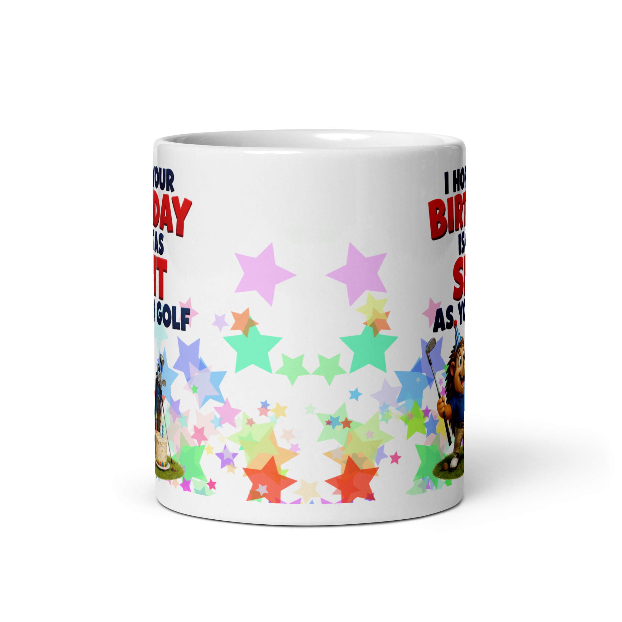 Funny Golf Birthday Mug – Shit At Golf Mugs