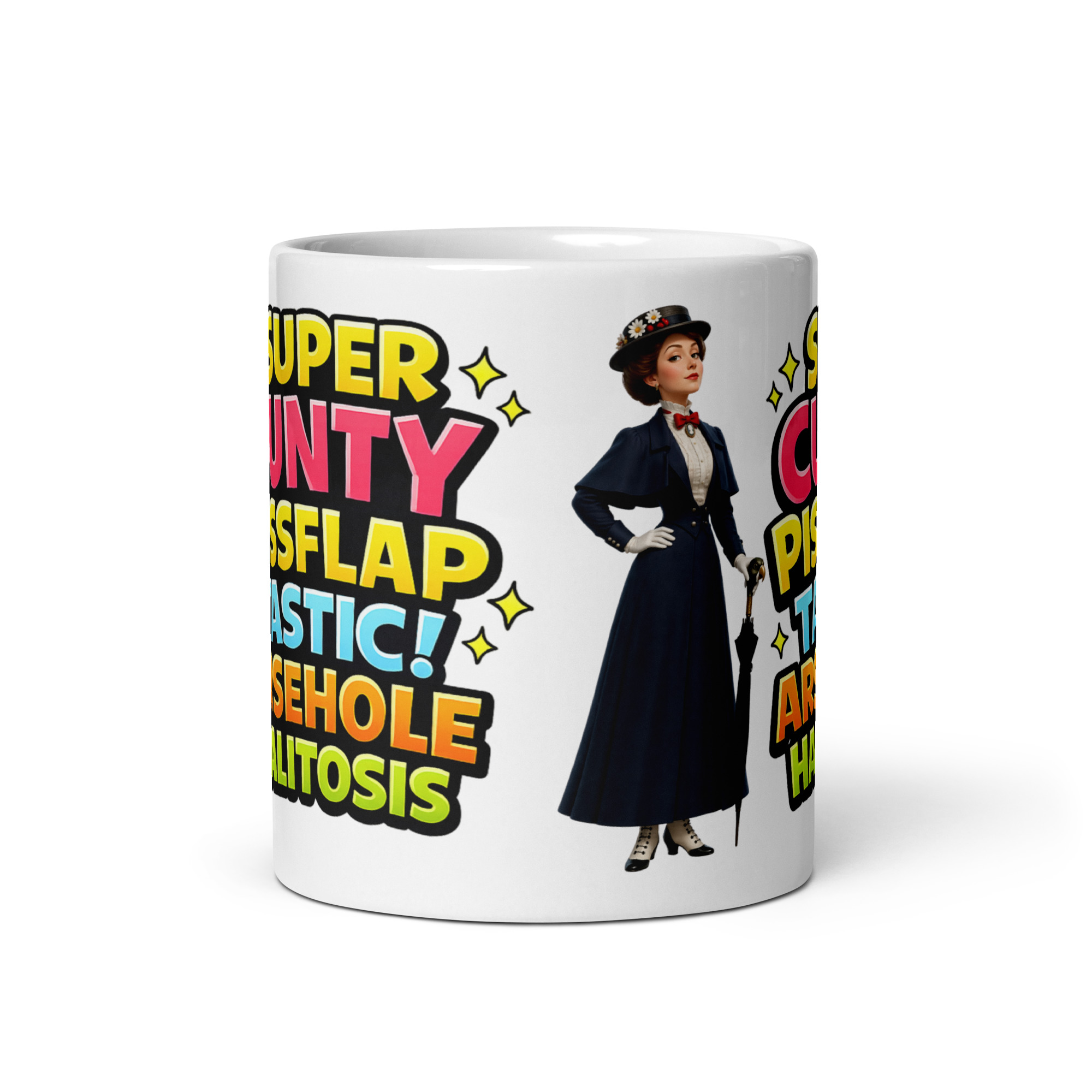 Funny Rude Sweary Poppins Mugs Cheeky Gift Mug