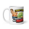 I Don’t Fart I Whisper In My Pants Funny Rude Mug For Him