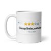 Funny Brother Review Mug Average Brother Rude Gift Mugs