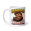 Funny Rude Gift Mugs For Men With Beard – Bearded Wanker Mug
