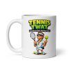 Tennis Twat Mug Funny Gift For Tennis Players