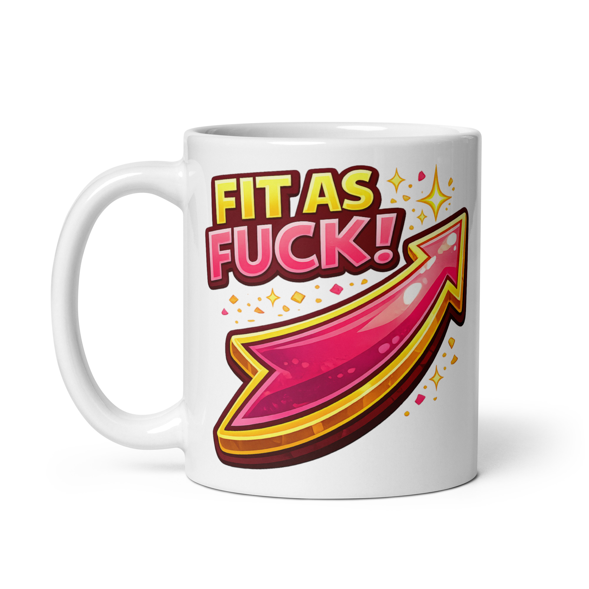 Fit As Fuck Mugs Funny Rude Mugs For Her