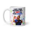 Funny Darts Birthday Mug – Shit At Darts Mugs